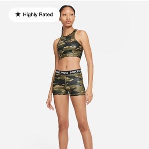 Nike Pro Dri-Fit Camo Print Shorts